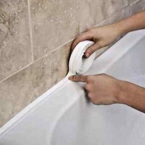 3.2m x 22mm Self Adhesive Waterproof PVC Tape Sealing Mold Proof Kitchen Wall Ca