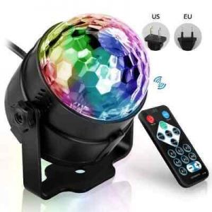 Party Disco Lights Strobe Led DJ Ball Sound Activated Dance Bulb Lamp Decoration
