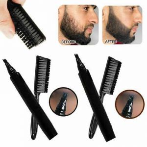 Men Beard Filler Women Eyebrow Hair Pencil Barber with Mustache Repair Tool Kit